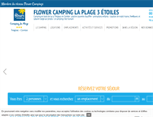 Tablet Screenshot of camping-correze.com